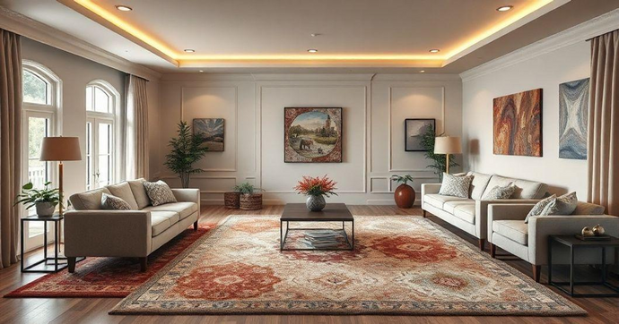 Descubra como o aluguel de tapetes transforma ambientes