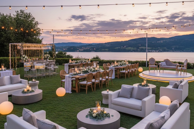 Inspire Suas Festas Com o Melhor Mobiliário para Eventos