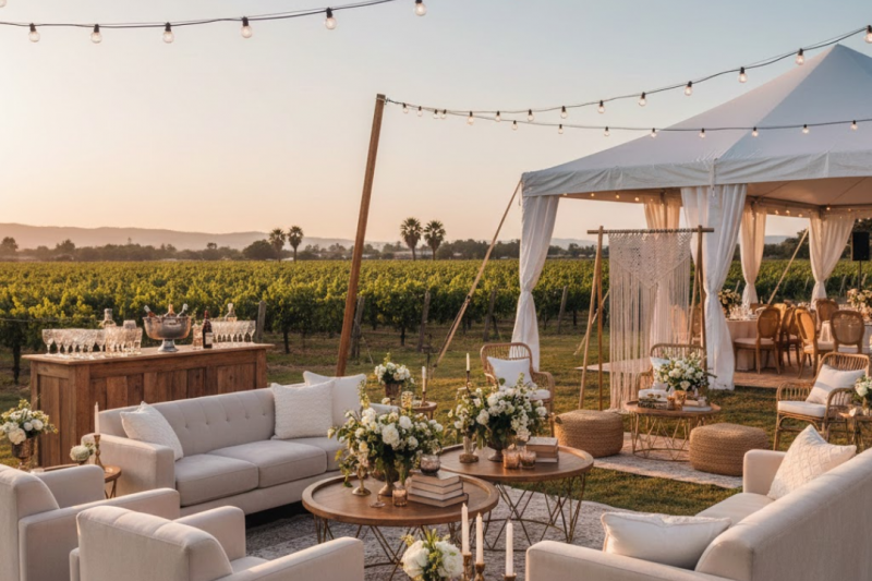 Dicas Criativas para Aluguel de Móveis em Eventos