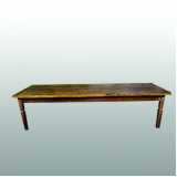 preço de locação de mesa de madeira de demolição para eventos Carianos